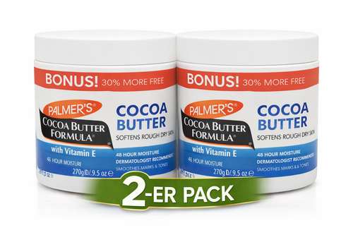 2er-Pack Palmer’s Cocoa Butter Formula mit Vitamin E – 2 x 270 g