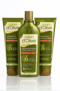 Dalan D'Olive Repair Pack, 1 Shampoo + 2 Creme - MioVita