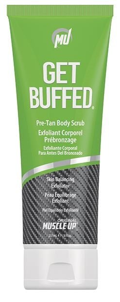 Get Buffed, Pre - Tan Body Scrub and Skin Balancing Exfoliator - 237 ml. - VitaeSupps