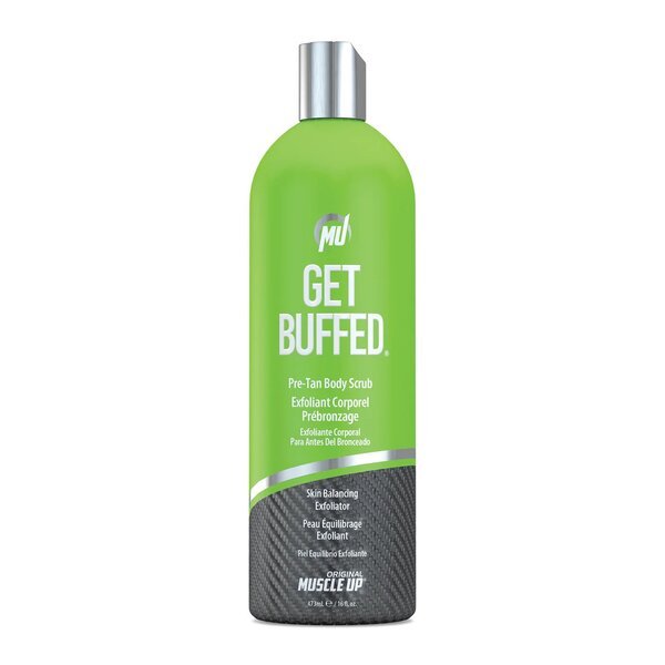 Get Buffed, Pre - Tan Body Scrub and Skin Balancing Exfoliator - 473 ml. - VitaeSupps