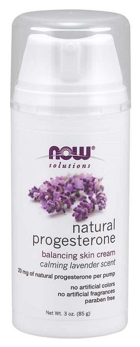 Natural Progesterone Balancing Skin Cream with Lavender - 85 grams - VitaeSupps