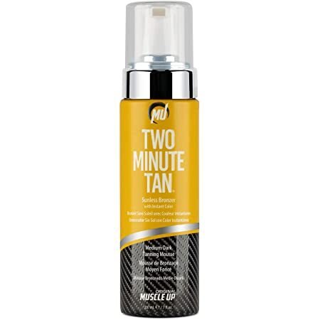 Two Minute Tan, Sunless Bronzer Instant Glow Dark Tanning Gel - 237 ml. - VitaeSupps